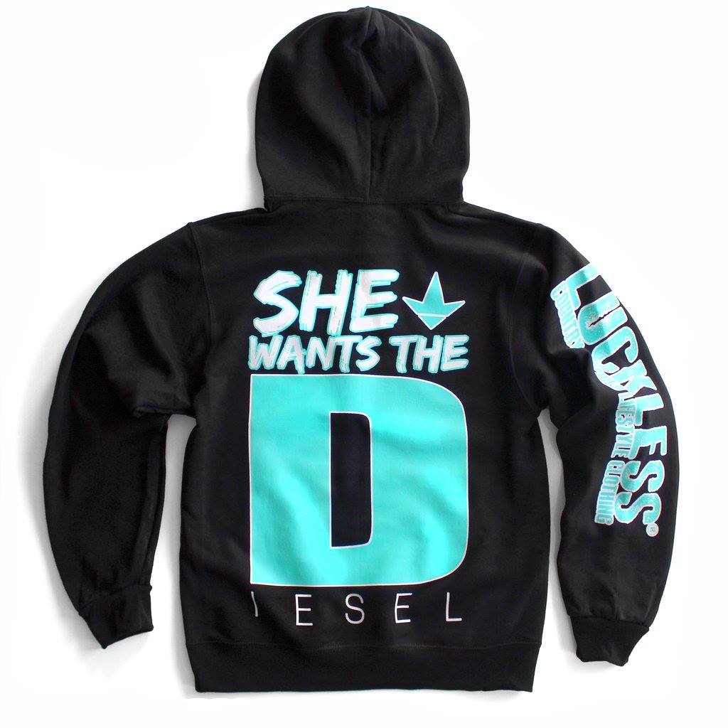 She Wants the “D” iesel Hoodie