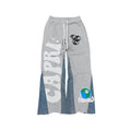 FLARED DENIM BAGGY PANTS