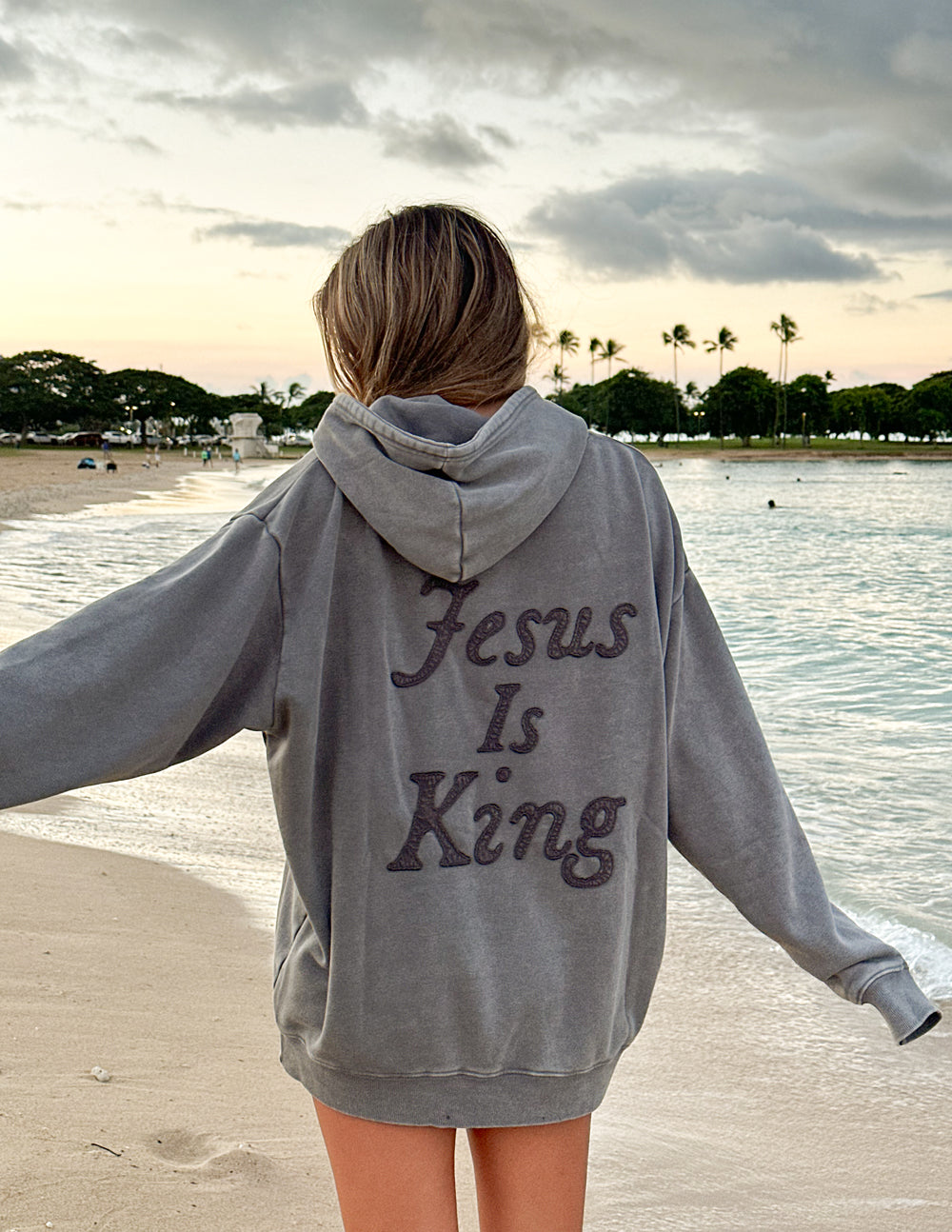 “Not Sorry” Jesus Is King Unisex Hoodie