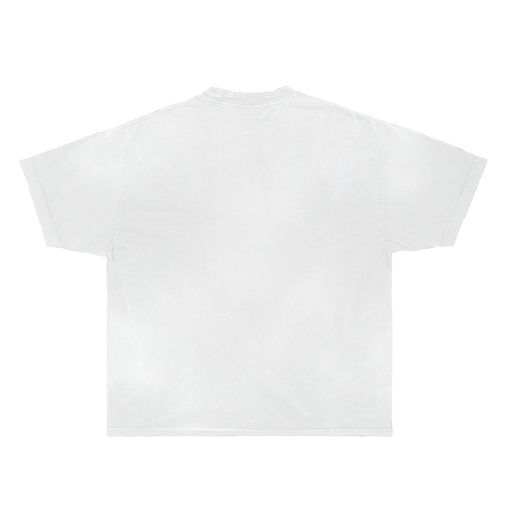 White Cotten Rockstar Street Shirt
