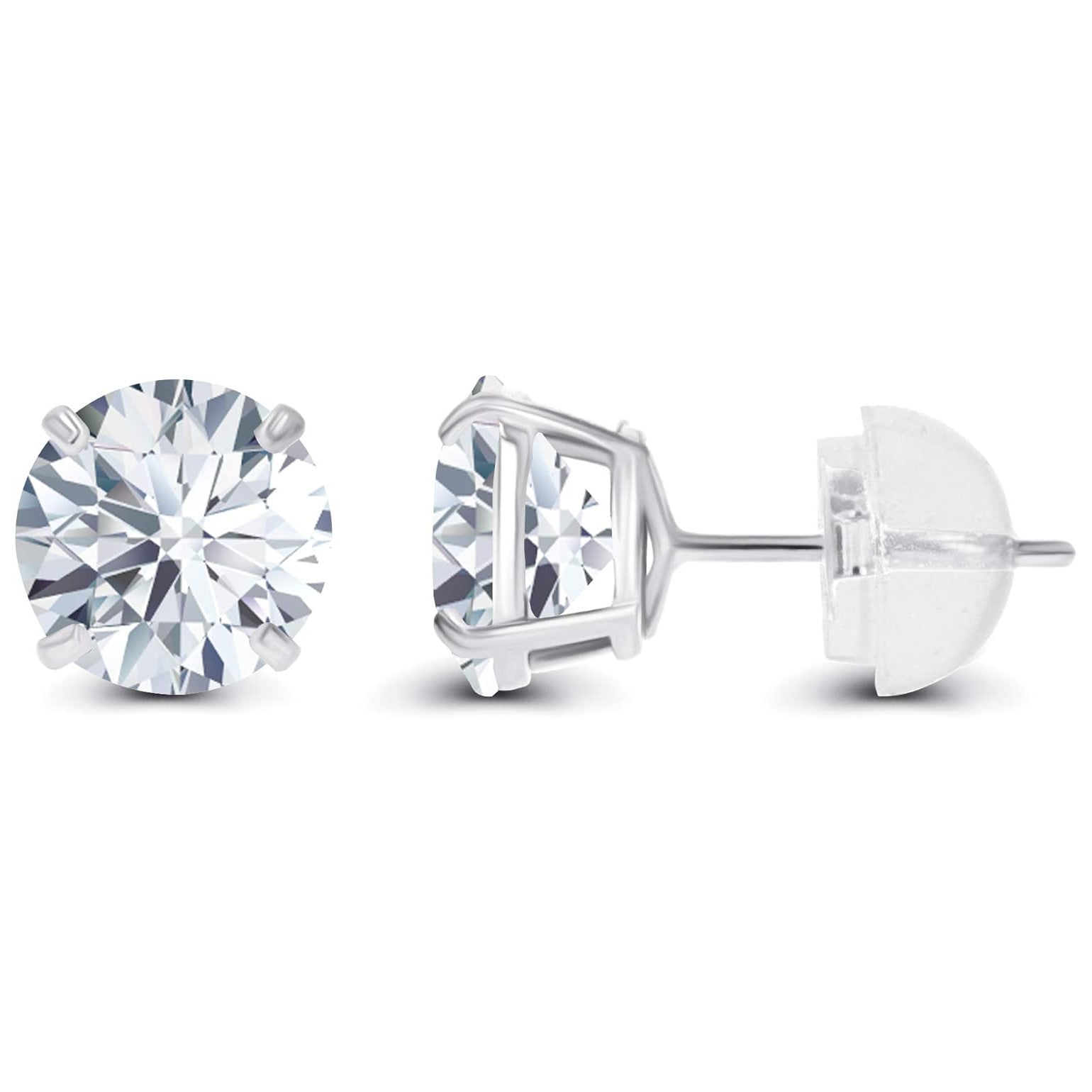 Certified Lab Grown Diamond Stud Earrings Earrings 1.50 CTW