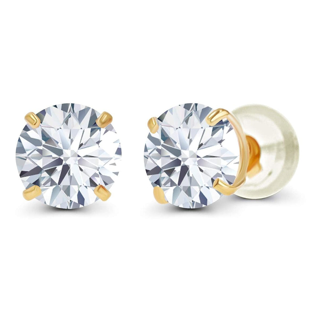 Certified Lab Grown Diamond Stud Earrings Earrings 1.50 CTW