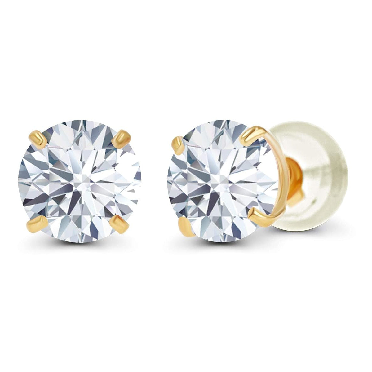 Certified Lab Grown Diamond Stud Earrings Earrings 1.50 CTW